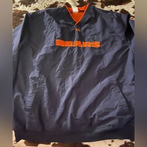 Chicago Bears Official NFL Mens Pullover Windbreaker